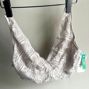 Miyu wireless bralette in taupe *New* 34 D